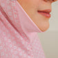 Pre Order!  Osha Premium ! Japanese Cotton Telekung (with Jersey Chin)