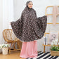 Black Rose - Japanese Cotton Telekung (Pre order)