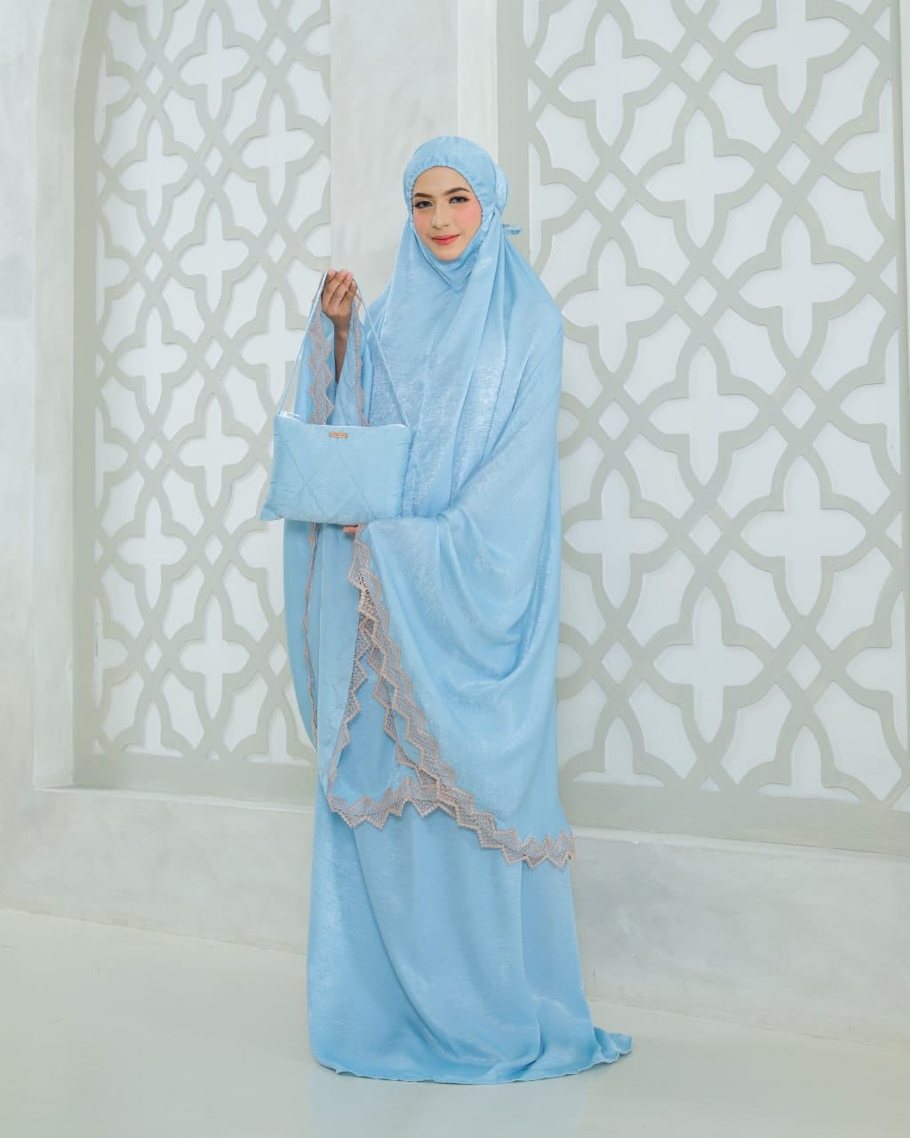 Pre Order! New! Santorini Silk Telekung