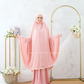Pre Order ! Comfy Rayon Telekung in Polka Series