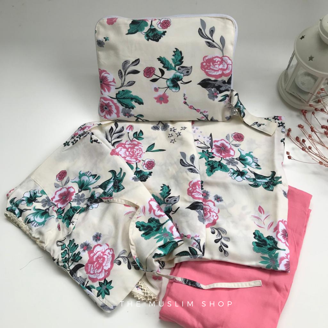 PO! New!Comfy Rayon Telekung