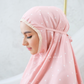 Pre Order ! Comfy Rayon Telekung in Polka Series