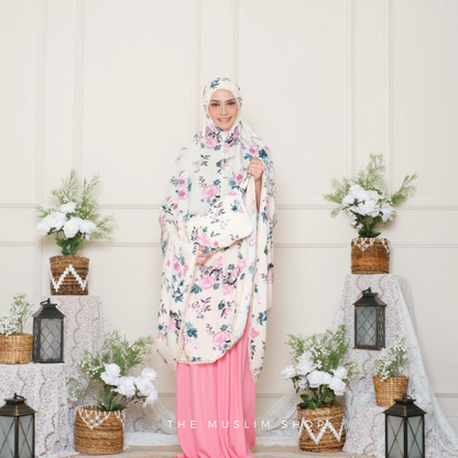 PO! New!Comfy Rayon Telekung