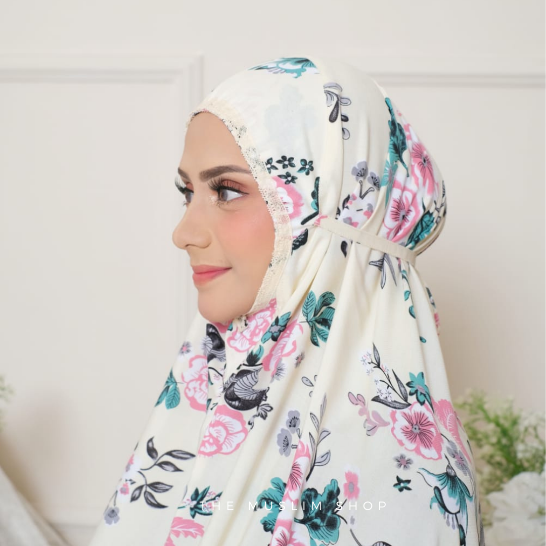 PO! New!Comfy Rayon Telekung