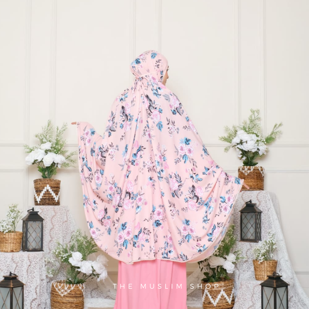 PO! New!Comfy Rayon Telekung
