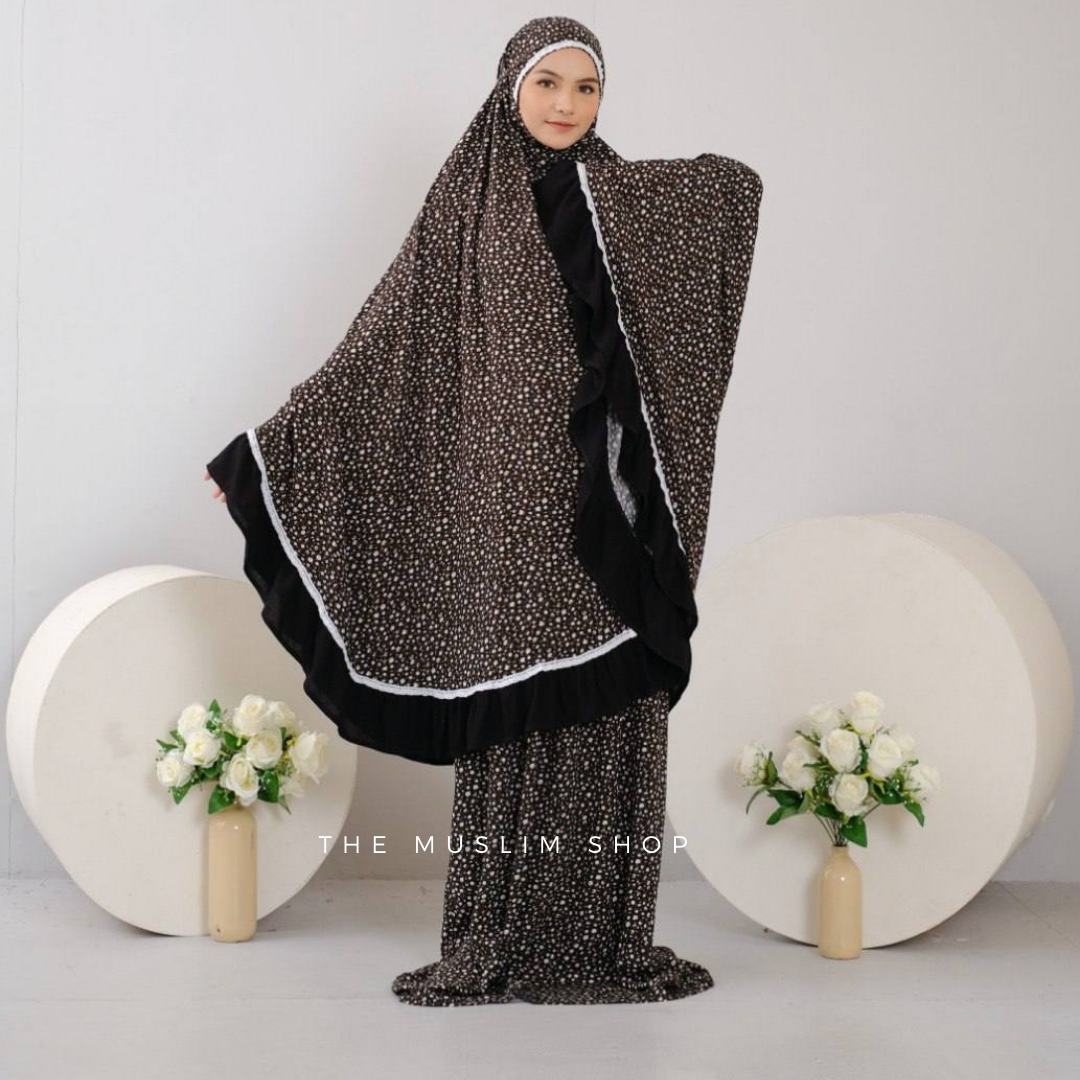 Pre Order. Signature Rayon Prayer Wear in Mini Zahra Series