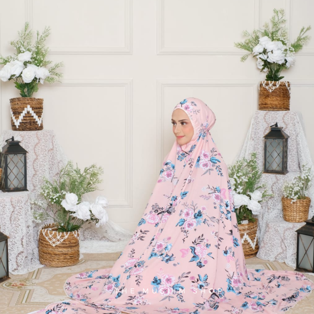 PO! New!Comfy Rayon Telekung