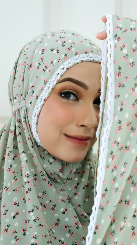 Pre Order! Signature Rayon Prayer Wear in Floral Series