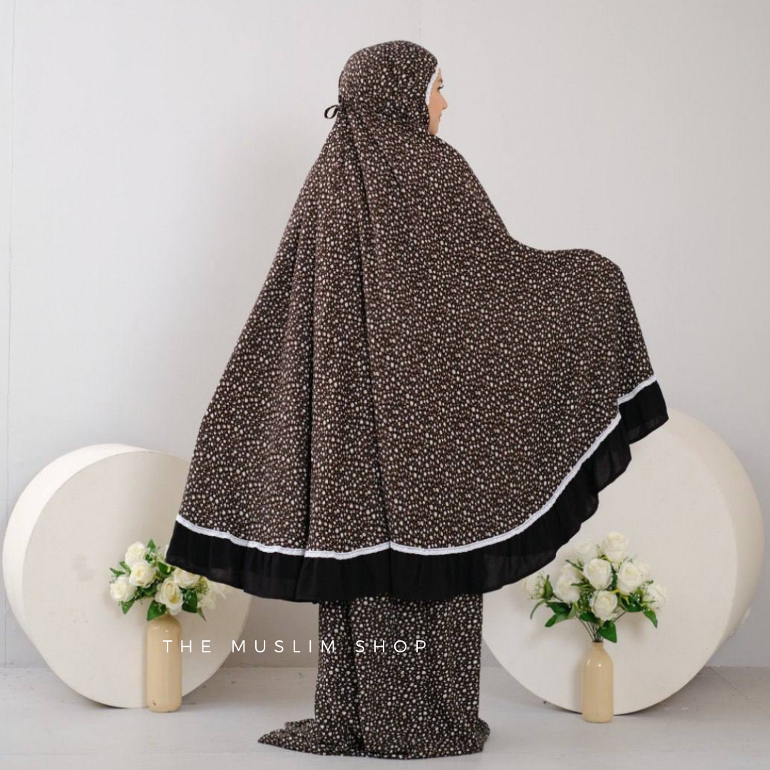 Pre Order. Signature Rayon Prayer Wear in Mini Zahra Series