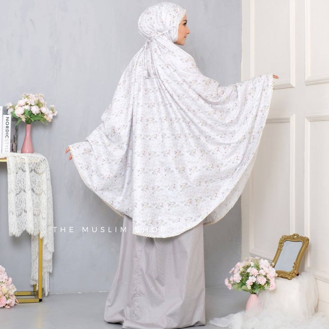 Ramadhan Collection. Pre Order! Japanese Cotton Telekung in Blossom Series!