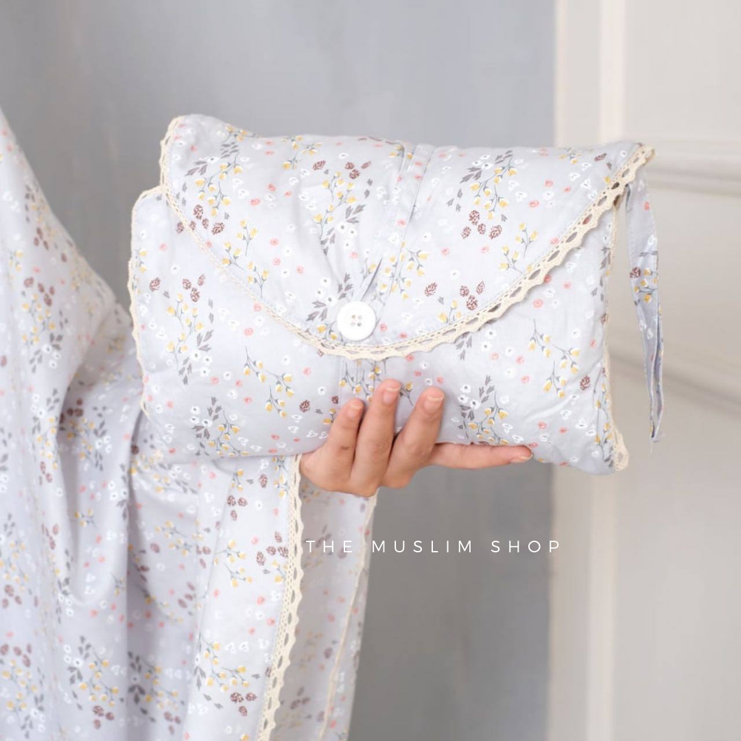 Ramadhan Collection. Pre Order! Japanese Cotton Telekung in Blossom Series!