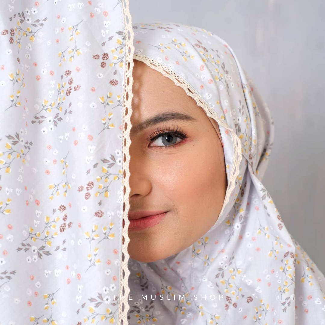 Ramadhan Collection. Pre Order! Japanese Cotton Telekung in Blossom Series!