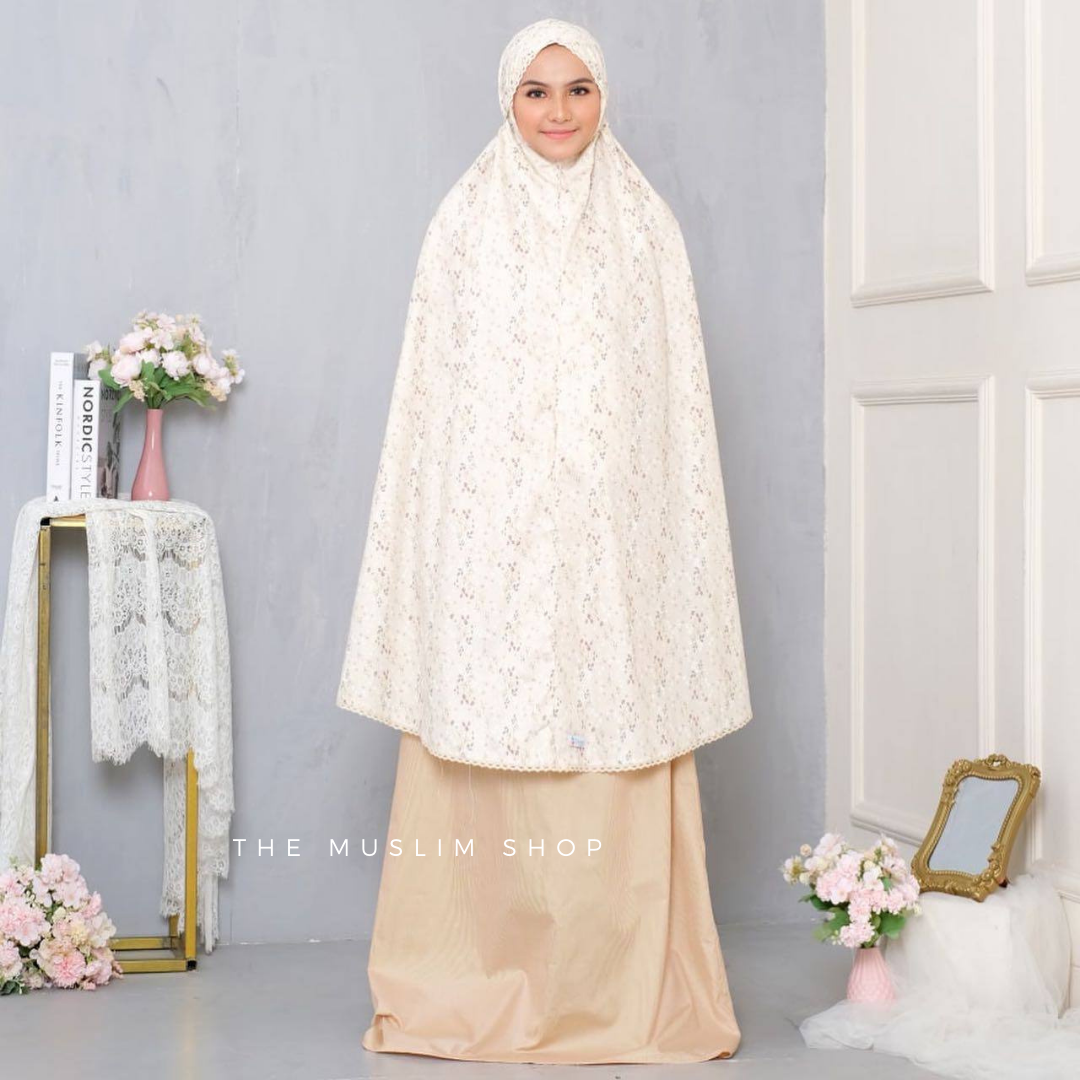 Ramadhan Collection. Pre Order! Japanese Cotton Telekung in Blossom Series!