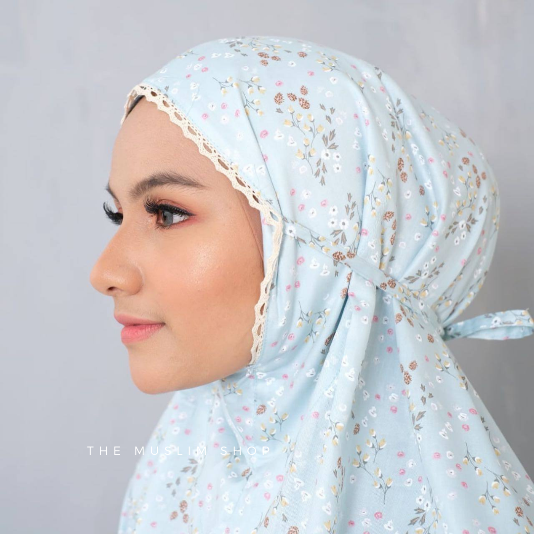 Ramadhan Collection. Pre Order! Japanese Cotton Telekung in Blossom Series!