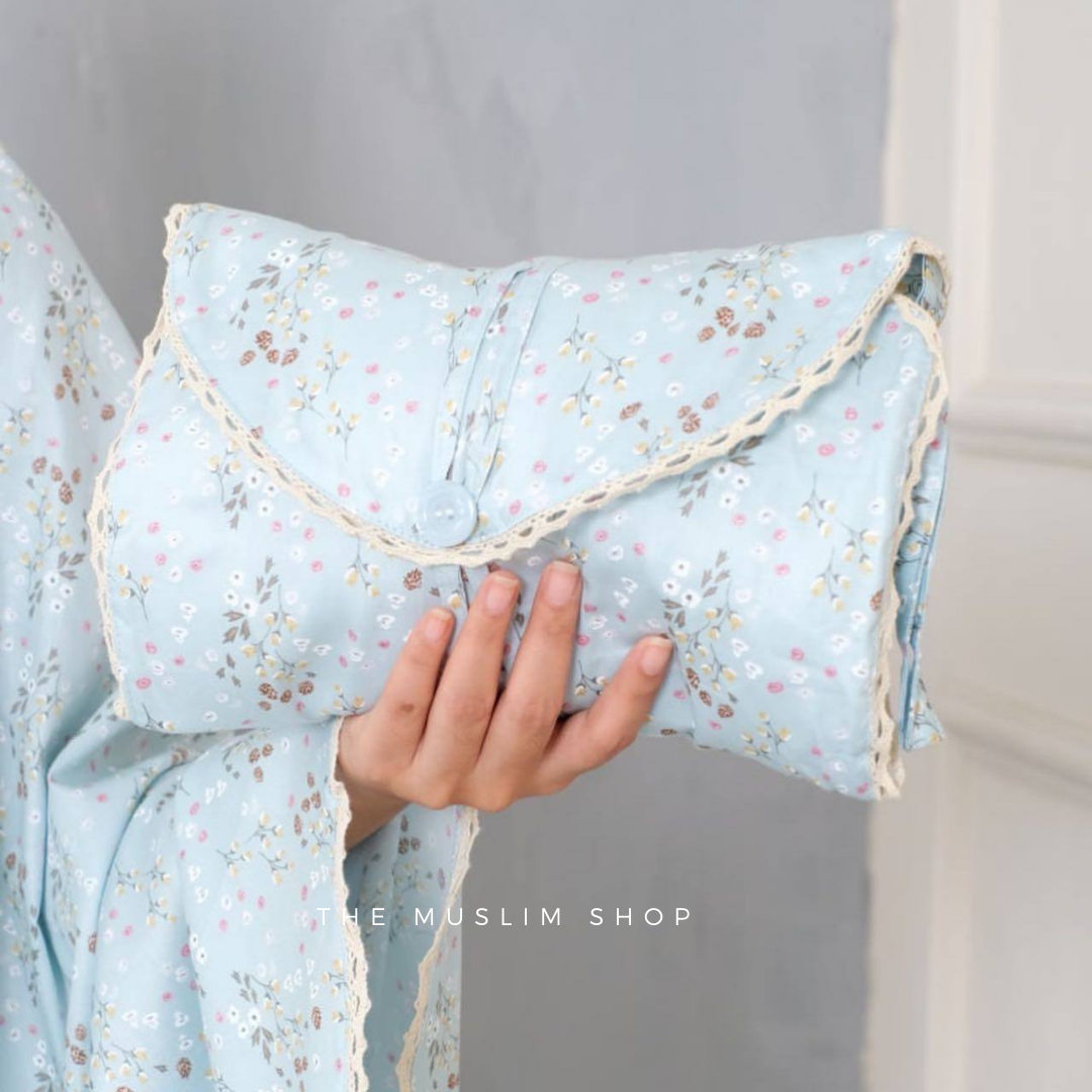 Ramadhan Collection. Pre Order! Japanese Cotton Telekung in Blossom Series!