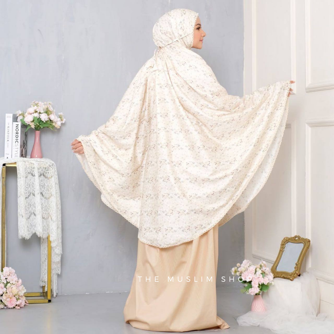 Ramadhan Collection. Pre Order! Japanese Cotton Telekung in Blossom Series!