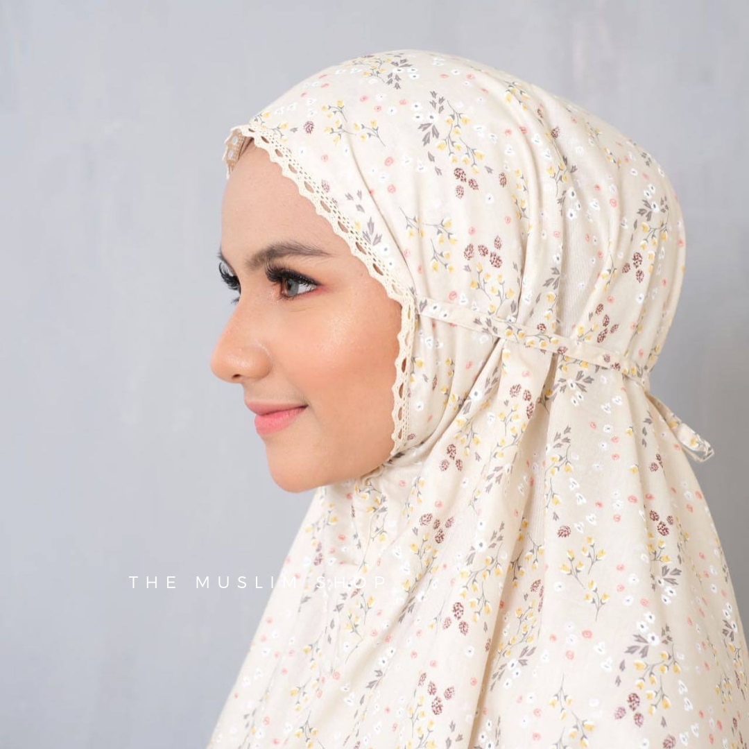 Ramadhan Collection. Pre Order! Japanese Cotton Telekung in Blossom Series!