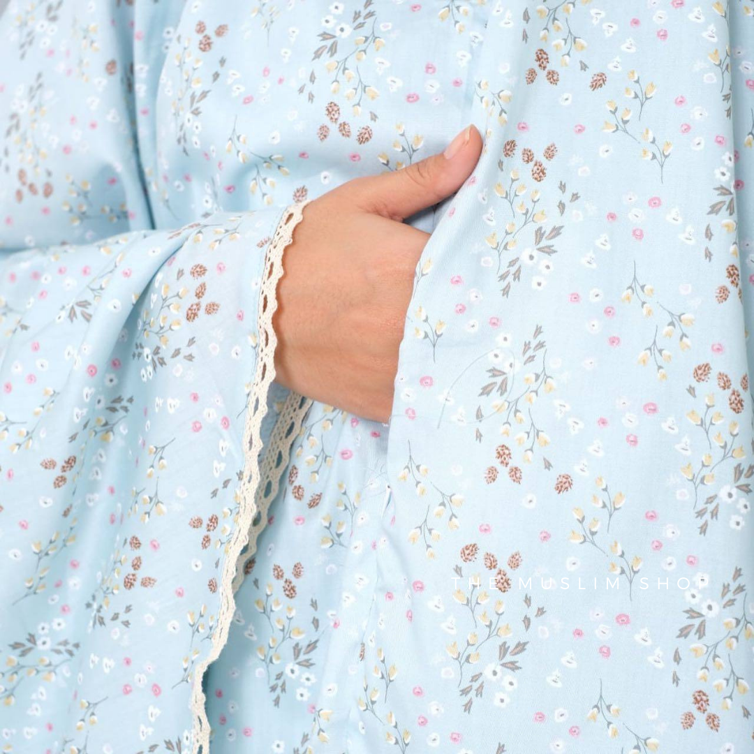 Ramadhan Collection. Pre Order! Japanese Cotton Telekung in Blossom Series!