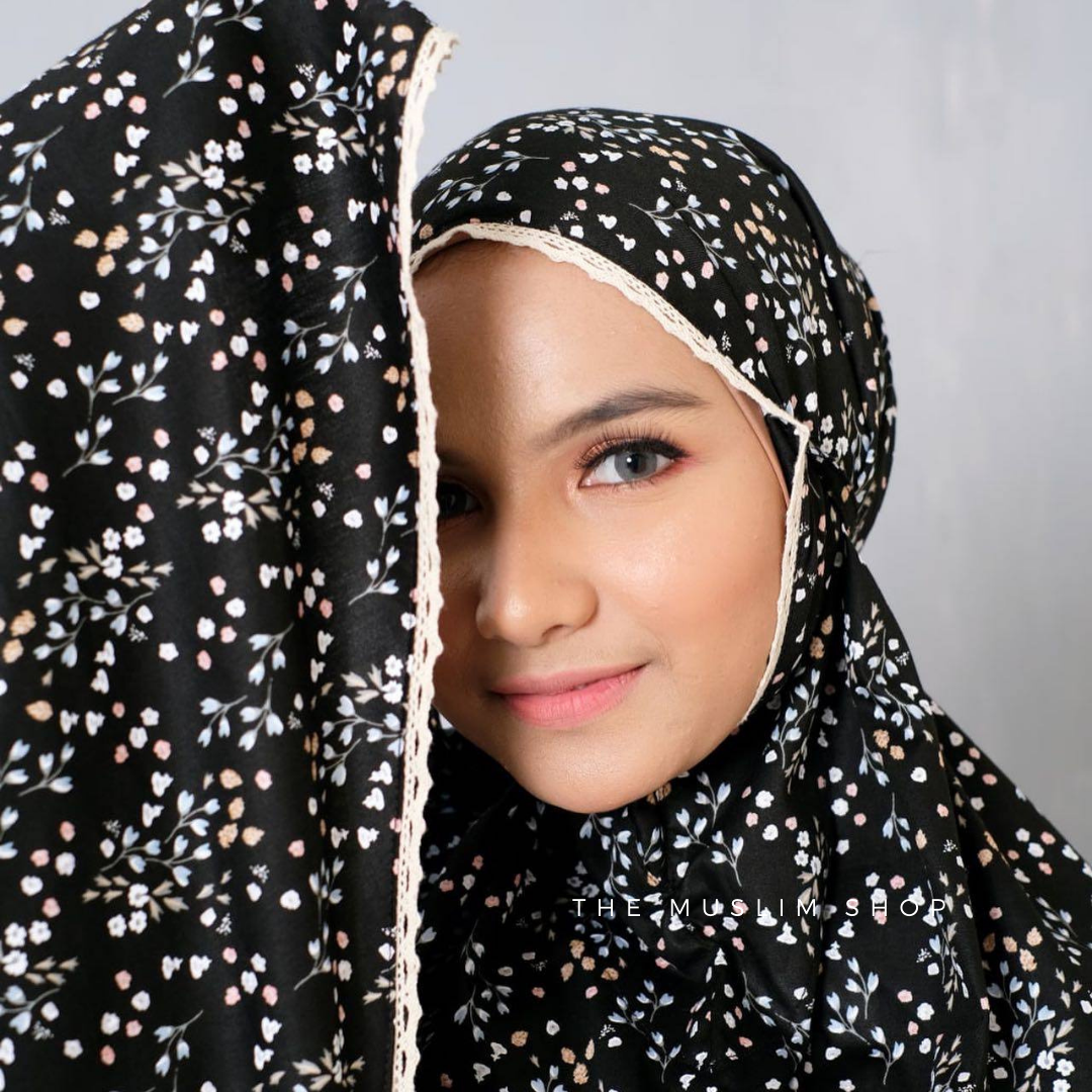 Ramadhan Collection. Pre Order! Japanese Cotton Telekung in Blossom Series!