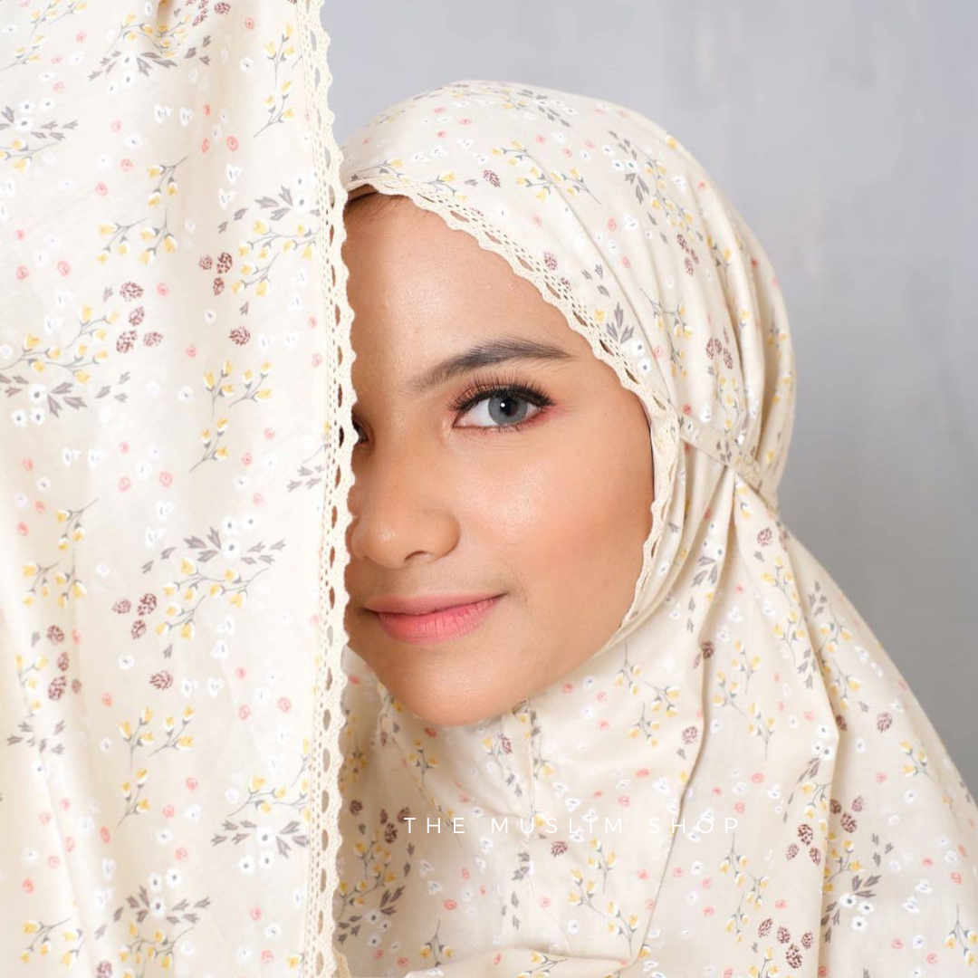 Ramadhan Collection. Pre Order! Japanese Cotton Telekung in Blossom Series!