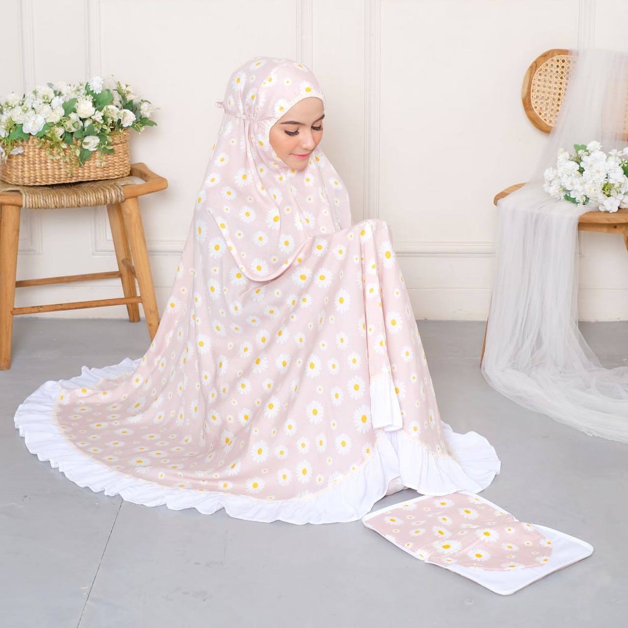 Ramadan Collection! Pre Order! Signature Rayon Prayer Wear in Daisy Series