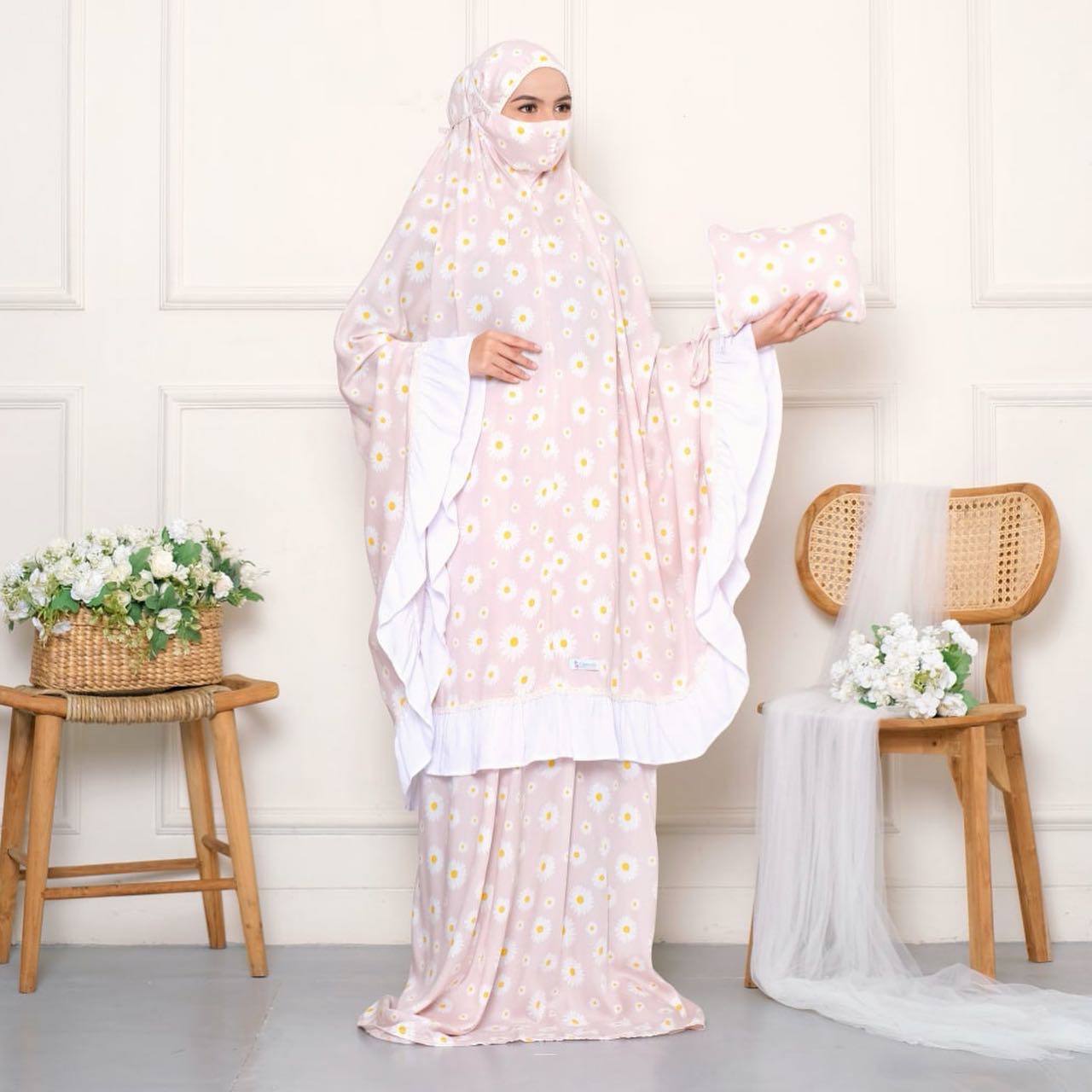 Ramadan Collection! Pre Order! Signature Rayon Prayer Wear in Daisy Series