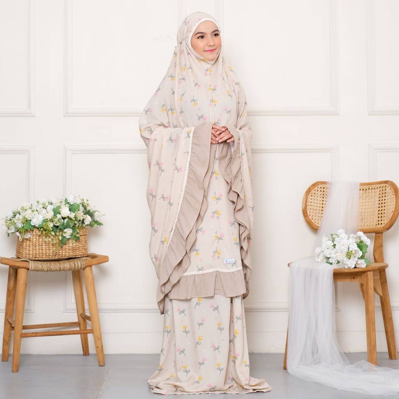 Pre Order! Signature Rayon Prayer Wear in Rosebud Series