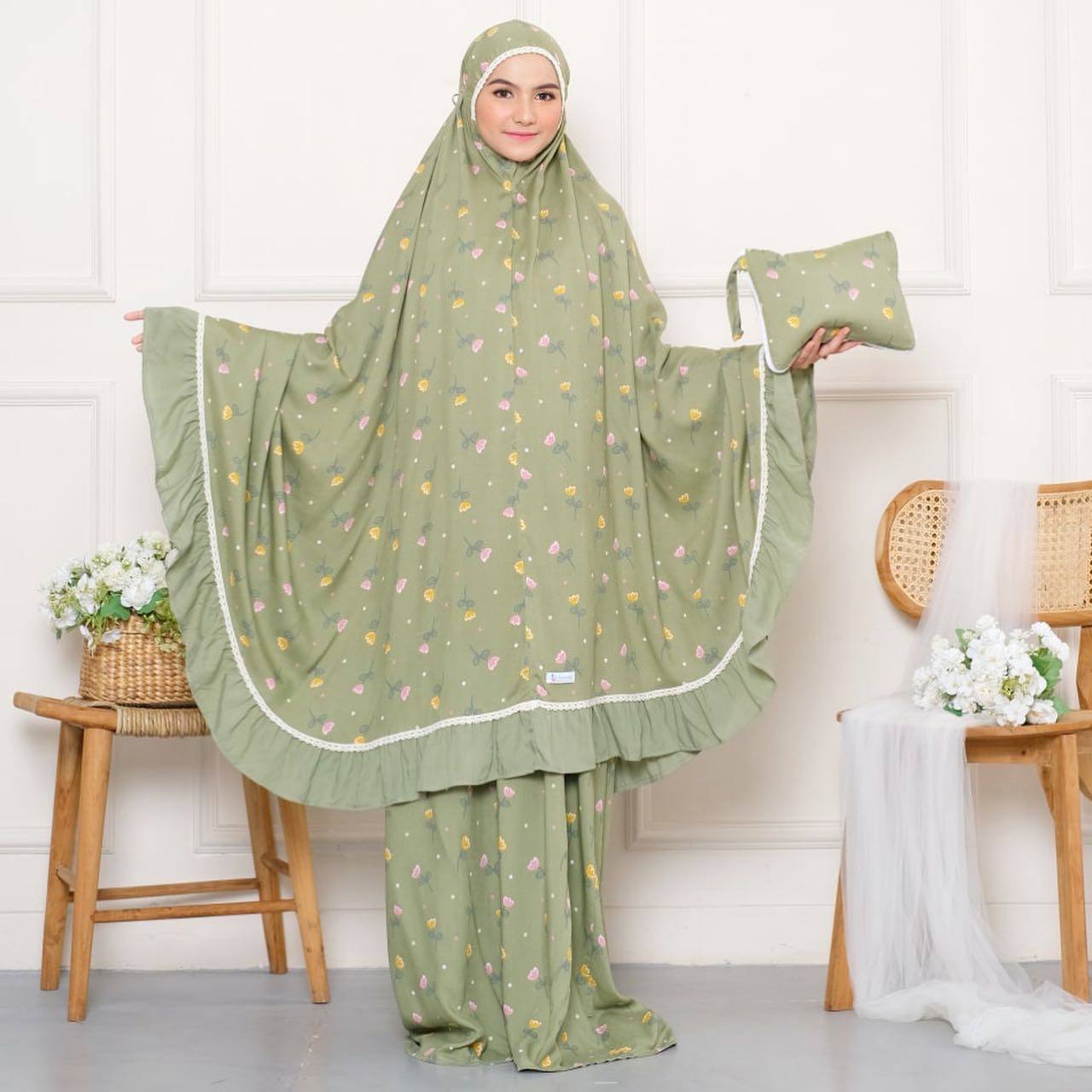 Pre Order! Signature Rayon Prayer Wear in Rosebud Series