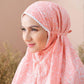Pre Order!  Japanese Cotton Telekung in Lavender Series