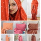 Pre Order ! Comfy Rayon Telekung in Polka Series