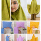 Pre Order ! Comfy Rayon Telekung in Polka Series