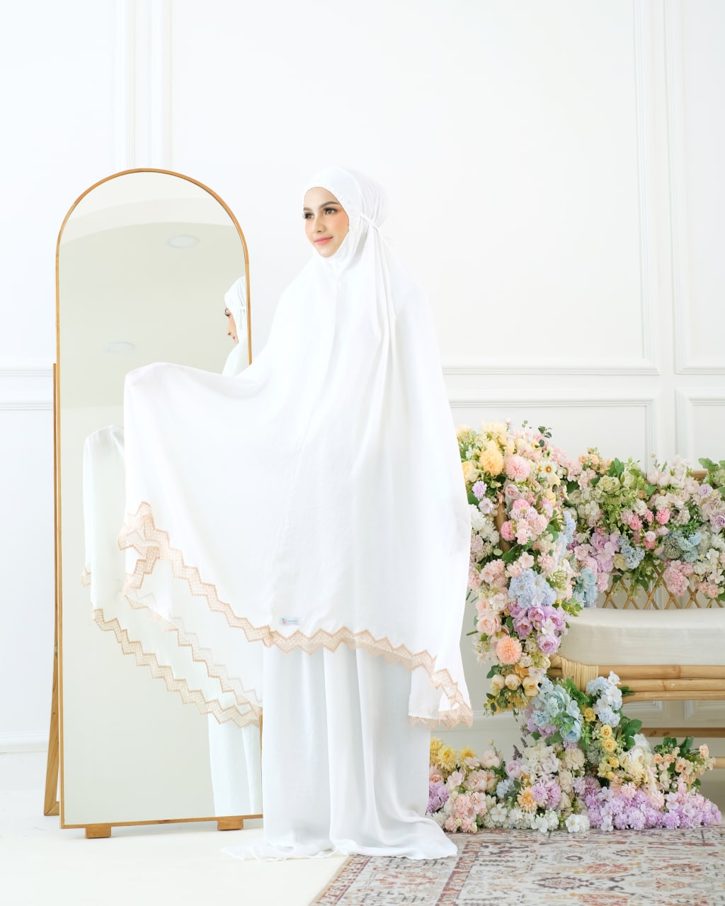 Pre Order! New! Santorini Silk Telekung