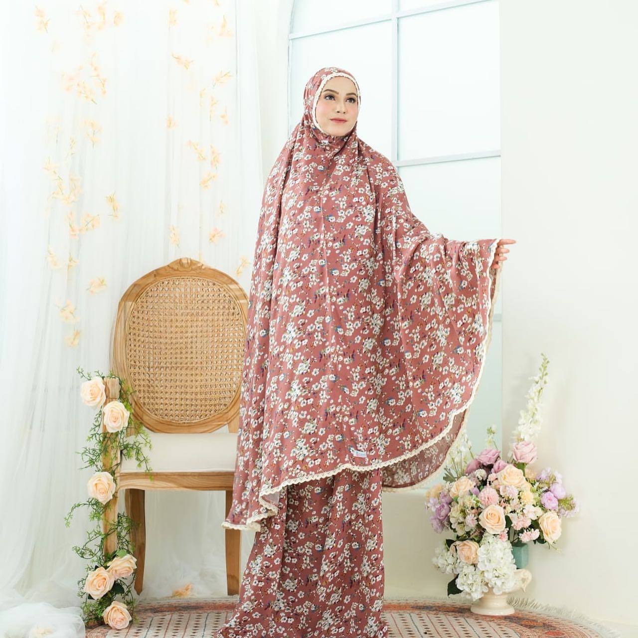 Pre Order! Signature Rayon Prayer Wear Flower Series