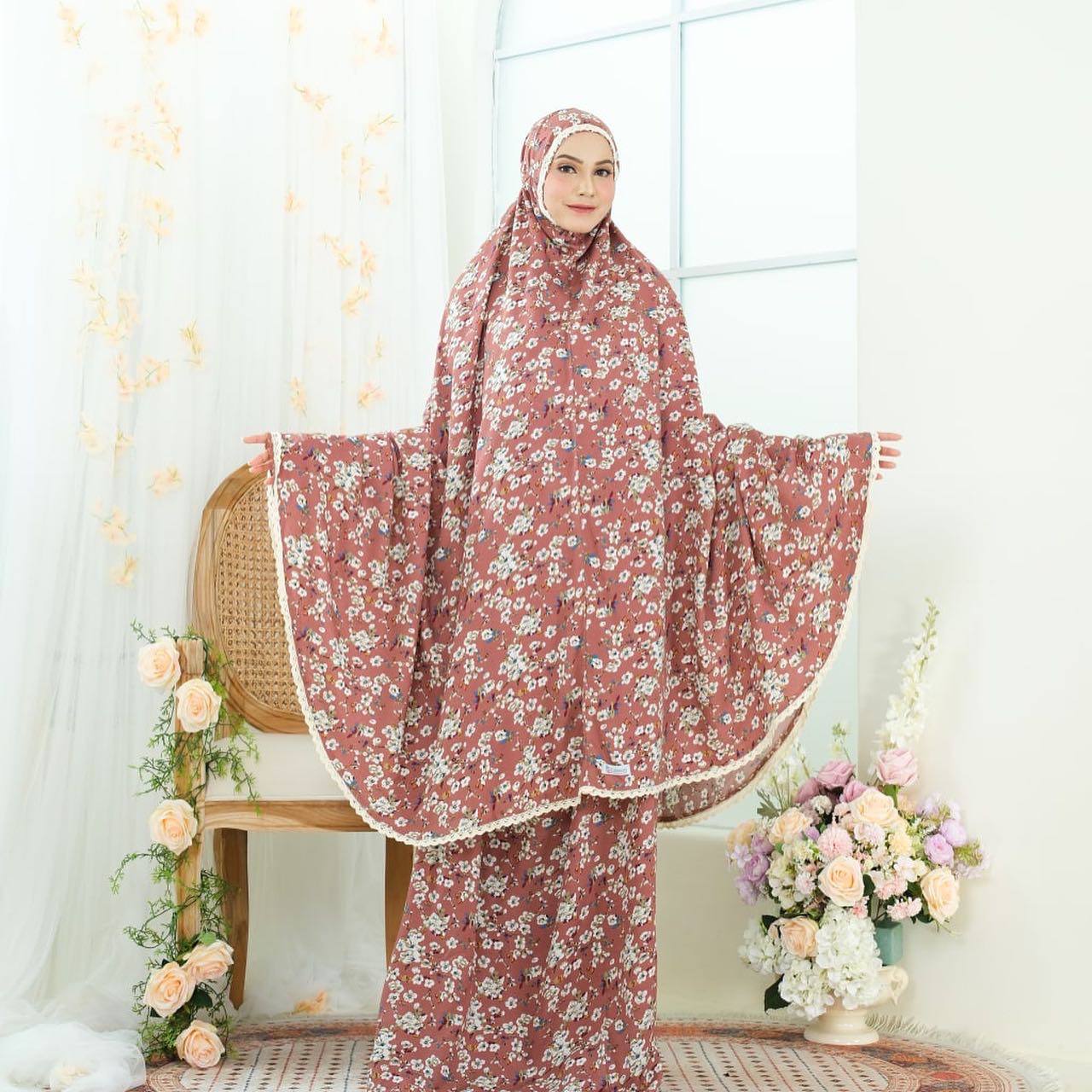 Pre Order! Signature Rayon Prayer Wear Flower Series