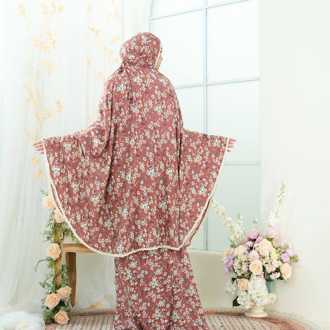 Pre Order! Signature Rayon Prayer Wear Flower Series