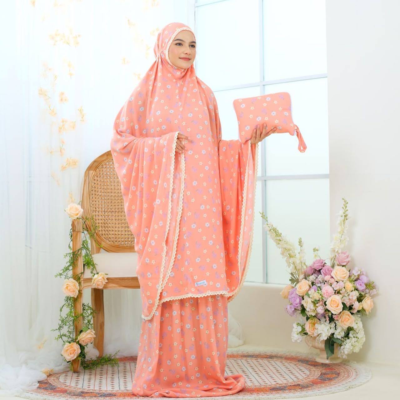 Pre Order! Signature Rayon Prayer Wear in Flower Series