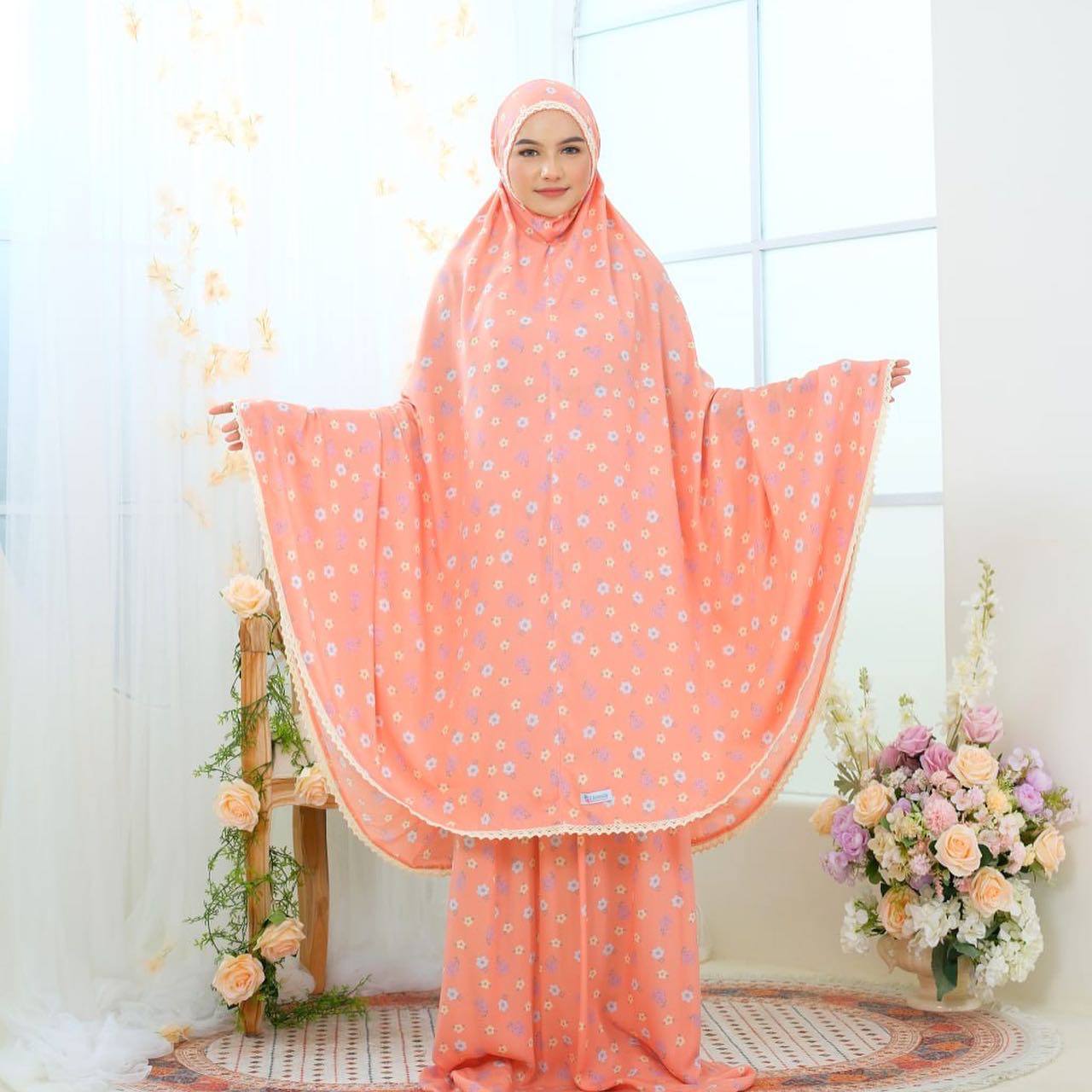 Pre Order! Signature Rayon Prayer Wear in Flower Series