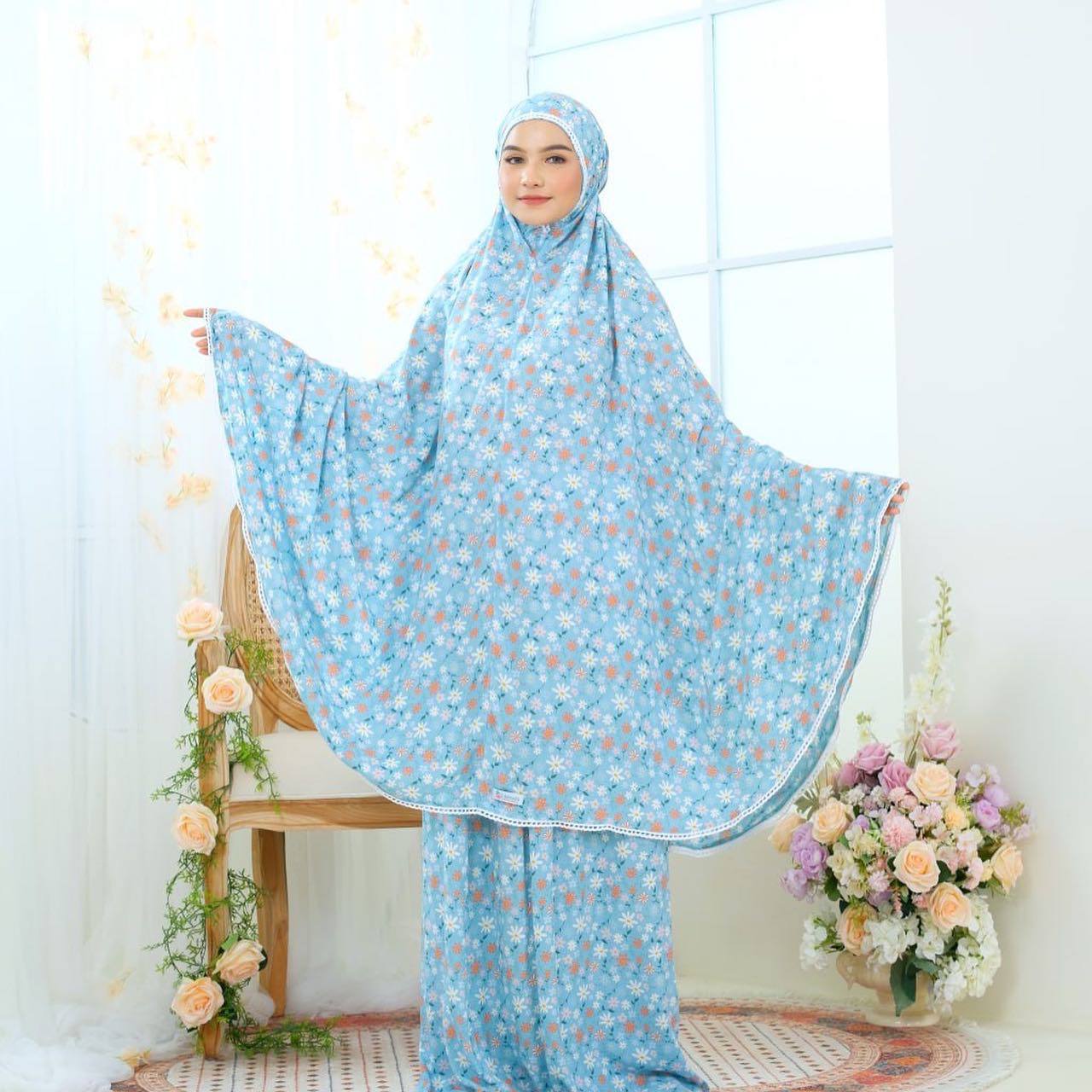 Pre Order! Signature Rayon Prayer Wear in Flower Series