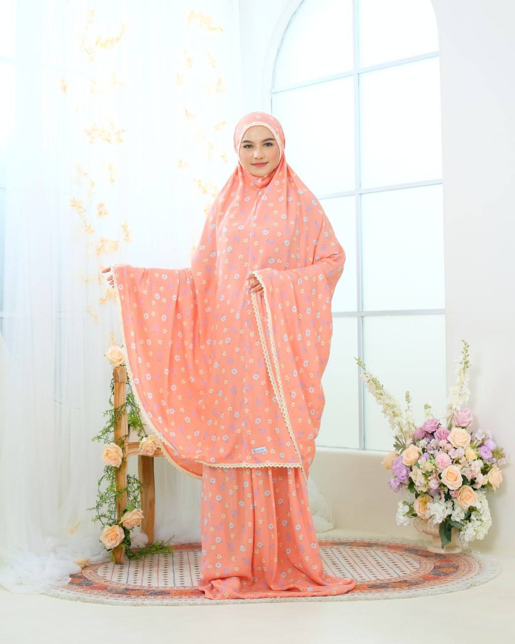 Pre Order! Signature Rayon Prayer Wear in Flower Series