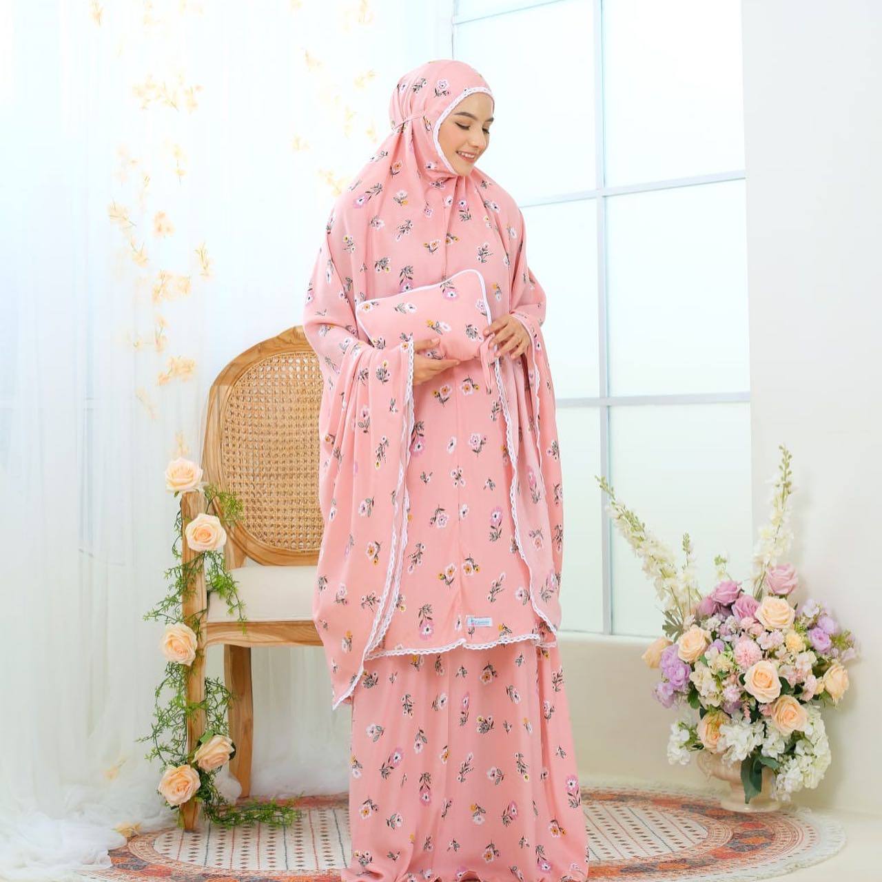 Pre Order! Signature Rayon Prayer Wear in Dianthus Series