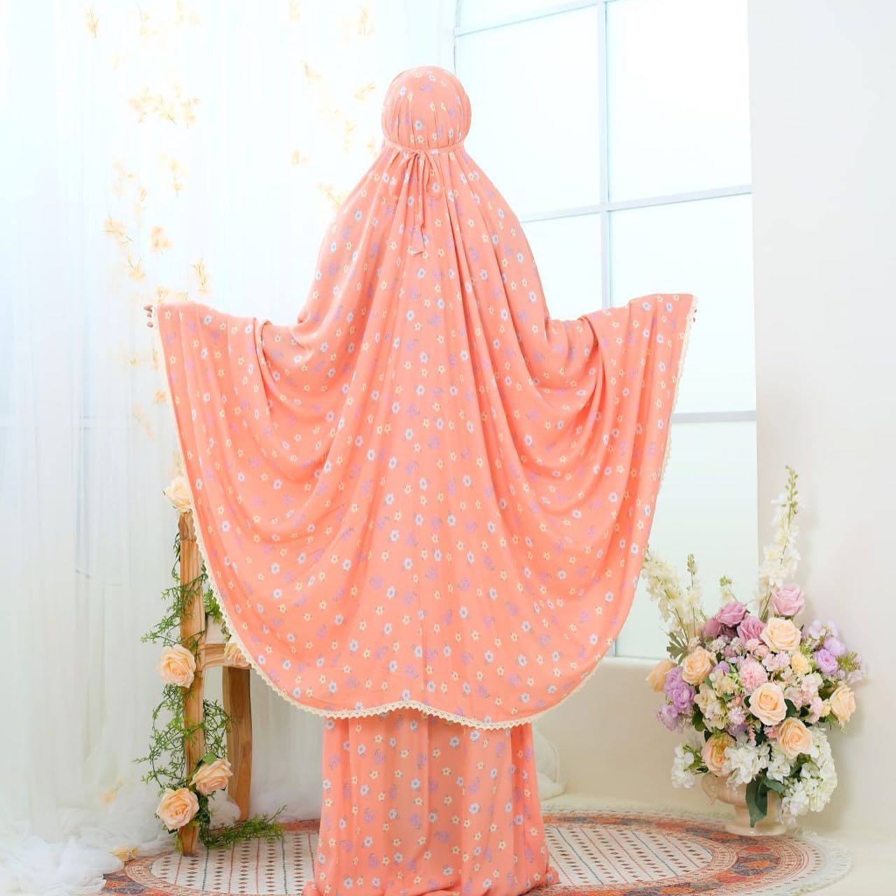 Pre Order! Signature Rayon Prayer Wear in Flower Series