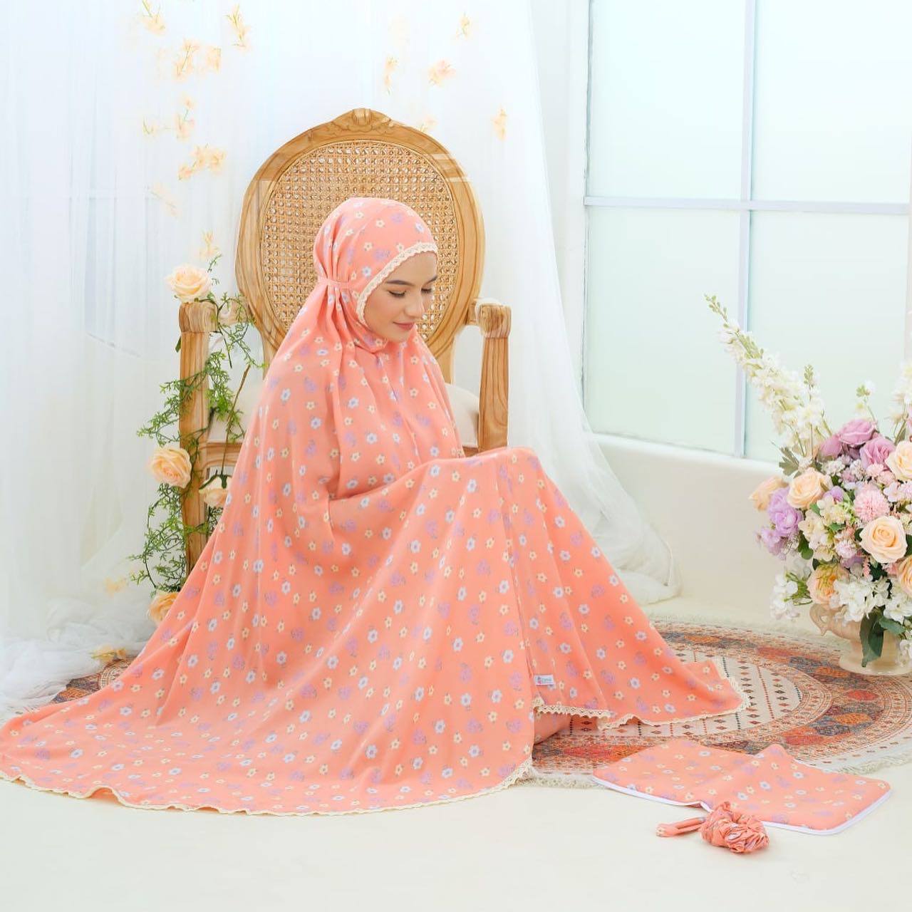 Pre Order! Signature Rayon Prayer Wear in Flower Series