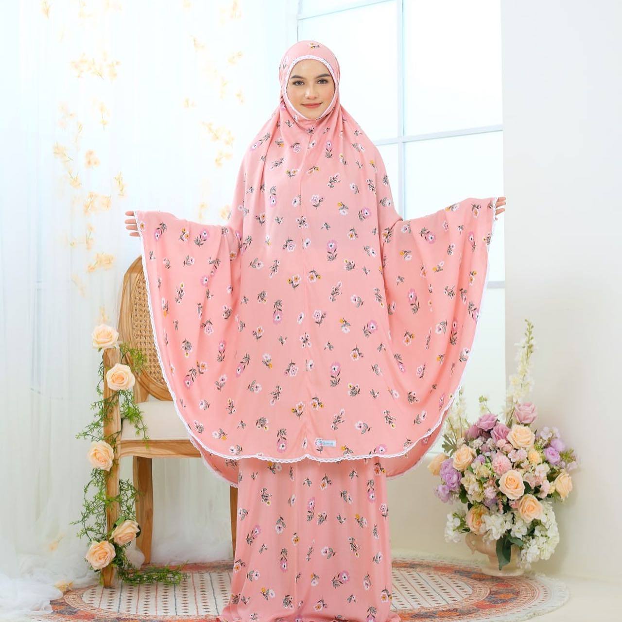 Pre Order! Signature Rayon Prayer Wear in Dianthus Series