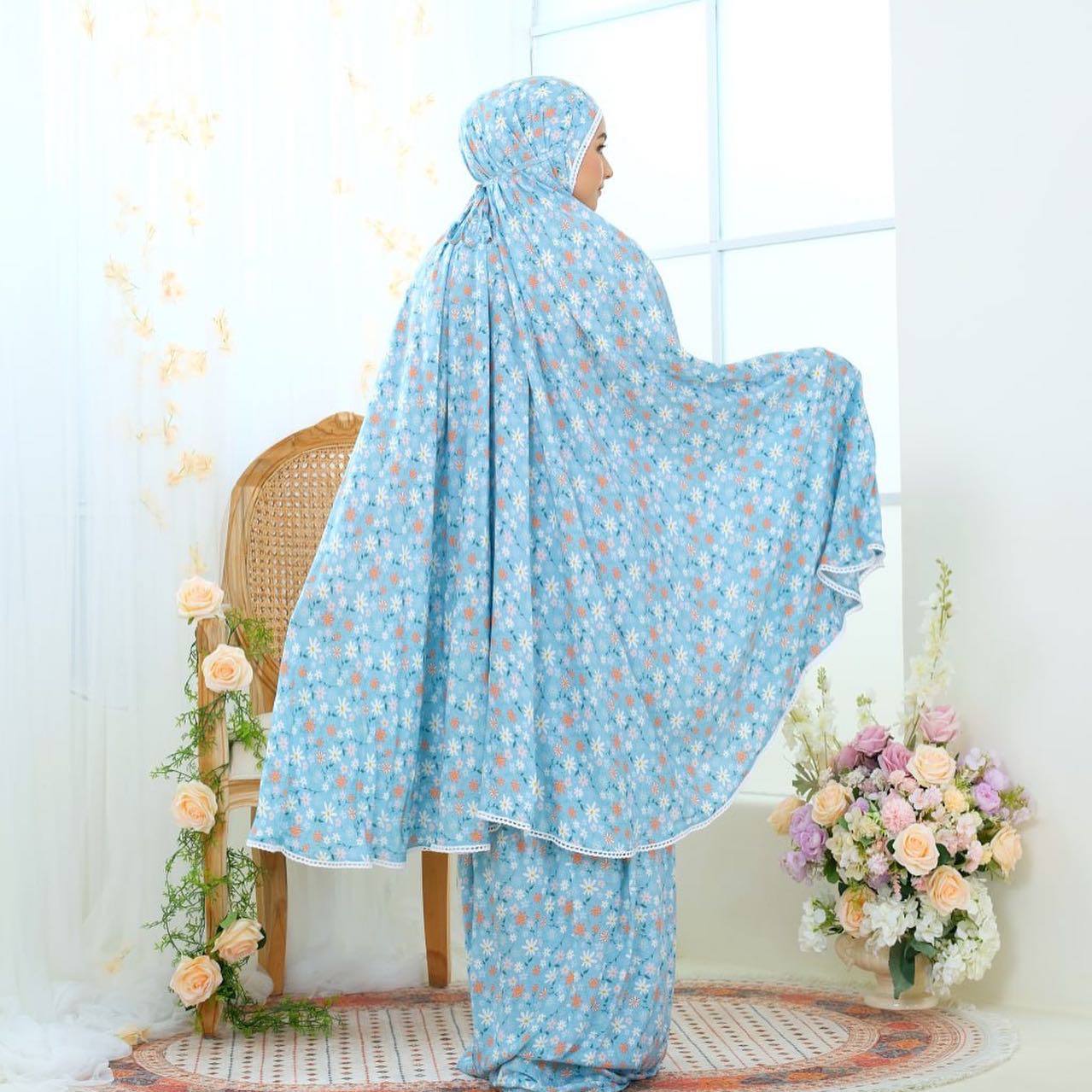 Pre Order! Signature Rayon Prayer Wear in Flower Series