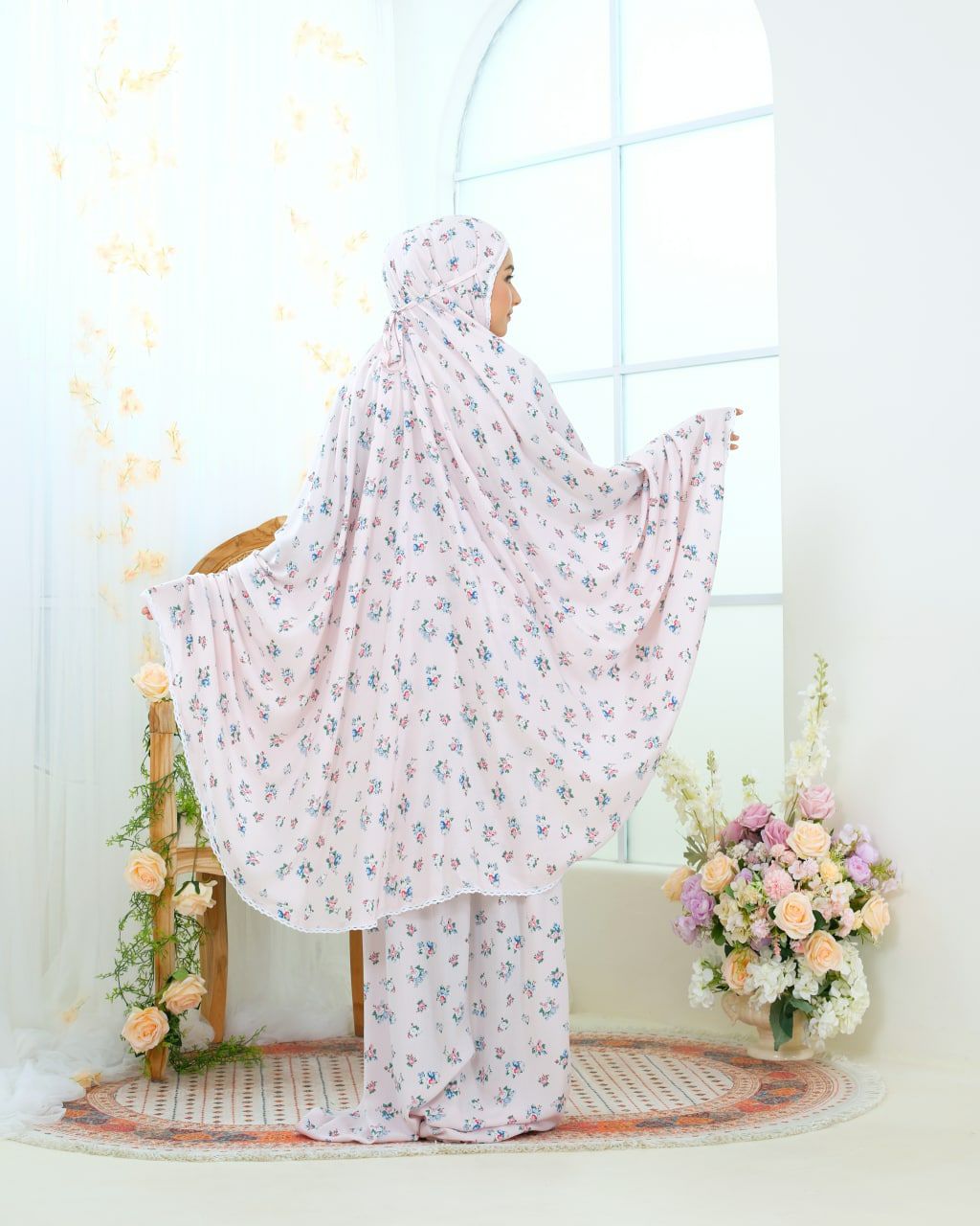 Pre Order! Signature Rayon Prayer Wear in Rosefield Series