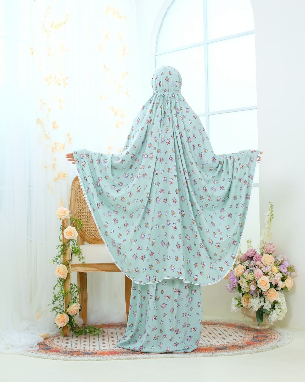 Pre Order! Signature Rayon Prayer Wear in Rosefield Series