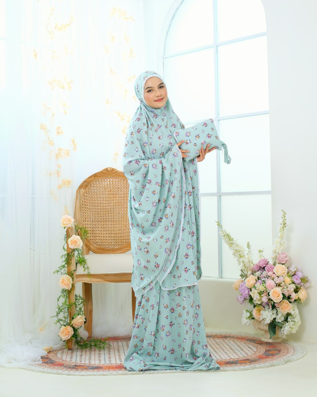 Pre Order! Signature Rayon Prayer Wear in Rosefield Series