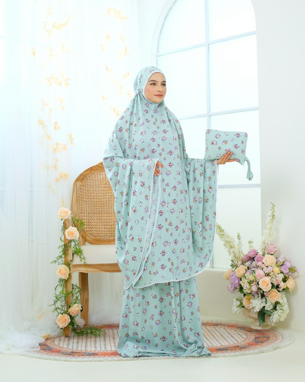 Pre Order! Signature Rayon Prayer Wear in Rosefield Series