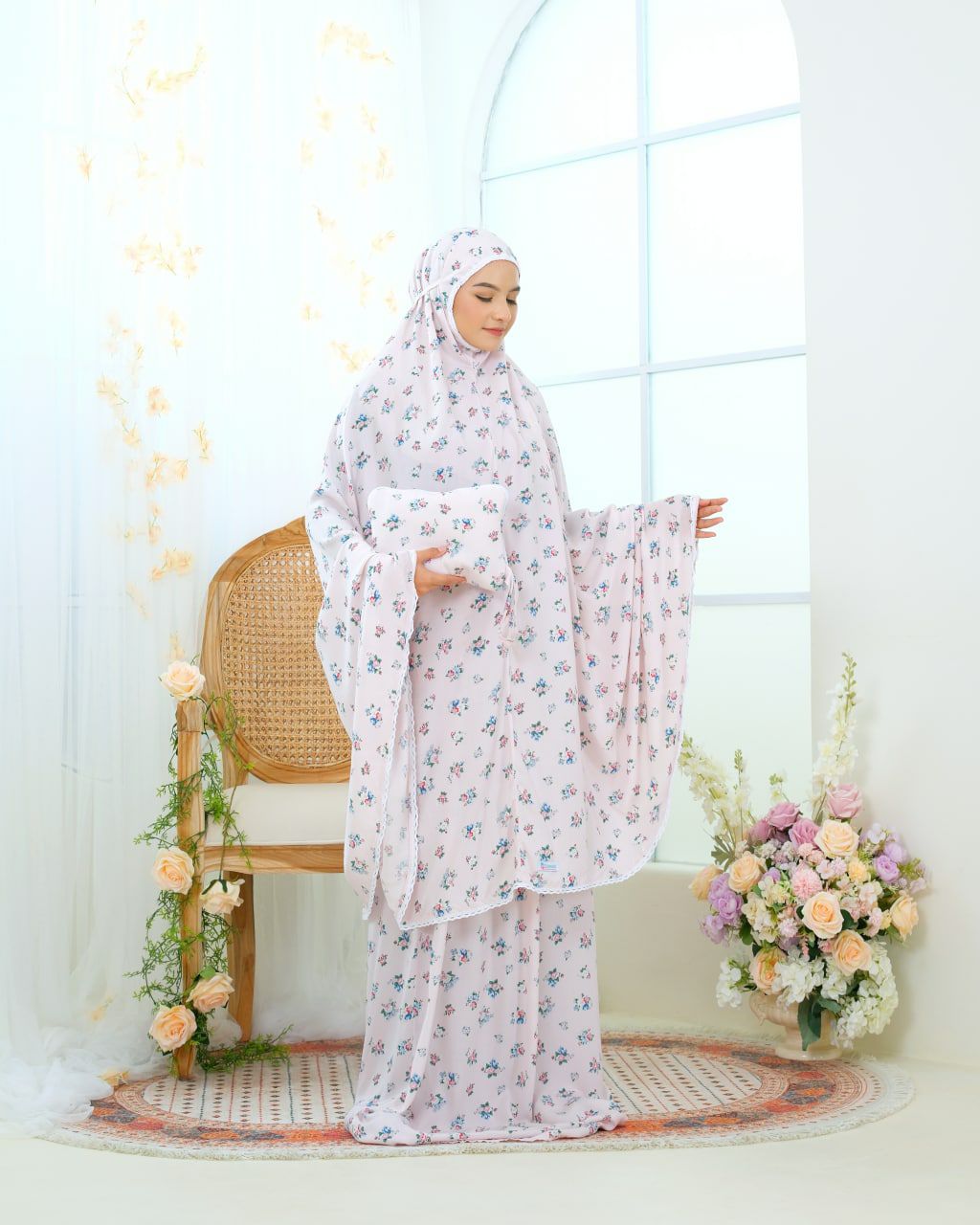 Pre Order! Signature Rayon Prayer Wear in Rosefield Series