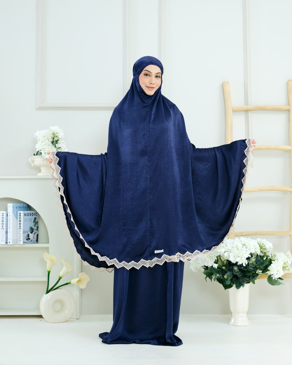 Pre Order! New! Santorini Silk Telekung